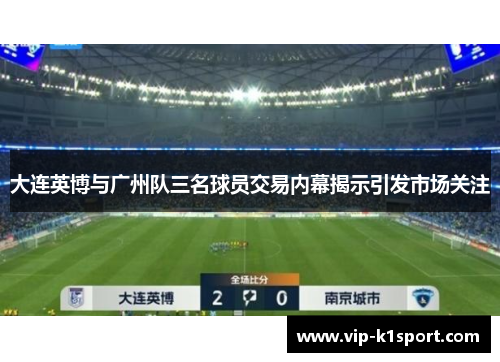 大连英博与广州队三名球员交易内幕揭示引发市场关注